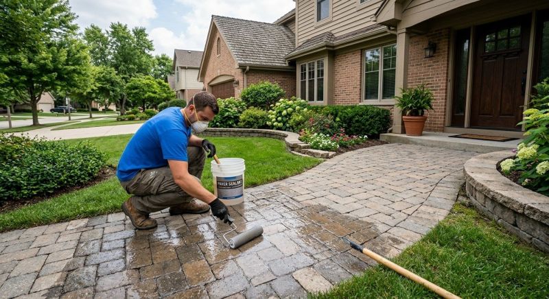 Concrete Walkway Sealing in Kitsap County, WA