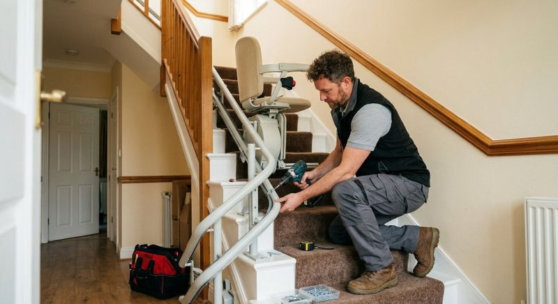 Access Stairs Installation
